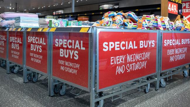 Some Aldi Special Buys items were cancelled during NSW’s lockdown.