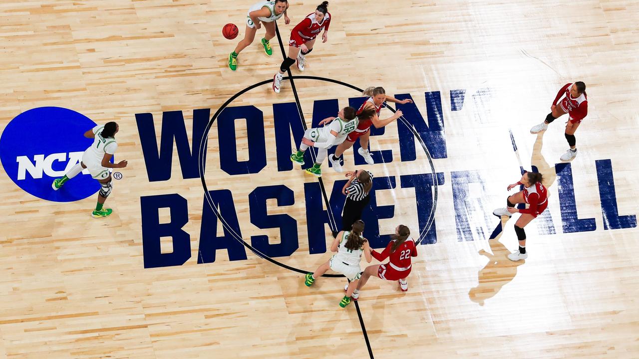 NCAA March Madness 2021, Women's Basketball, weight room video, results