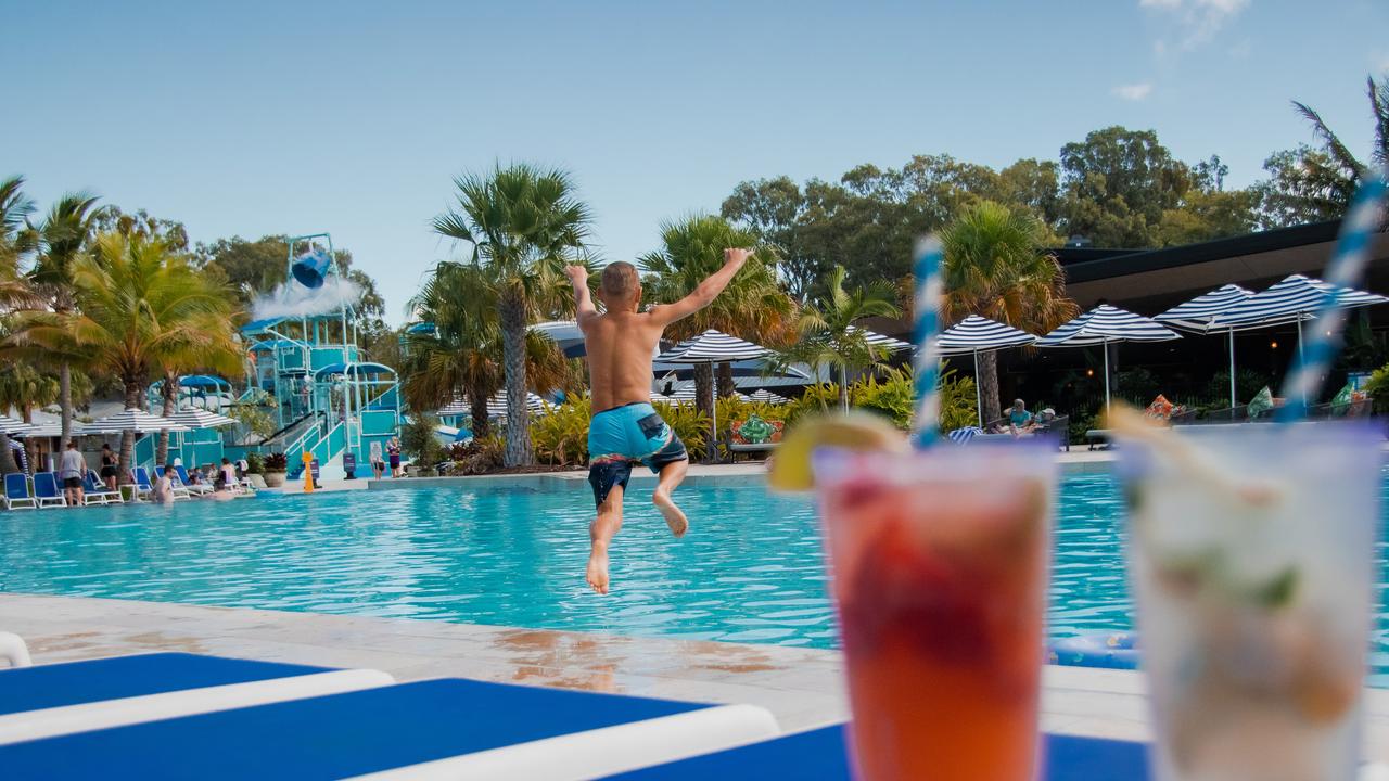 Waterplay Park at the Big 4 Sandstone Point Holiday Resort