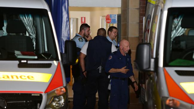 A woman allegedly lunged out at a male and stabbed him during a frenzied attack. Picture: Bill Hearne