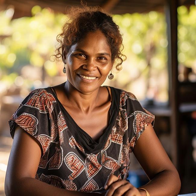 Yarrabah Woman generated by AI