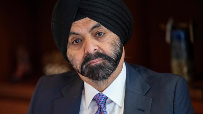 World Bank President Ajay Banga. Picture: AFP