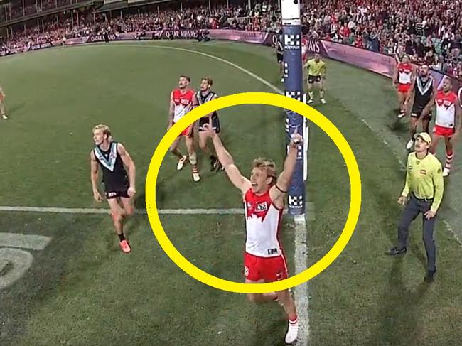 ‘Wow’: Swans star’s unforgivable act exposed