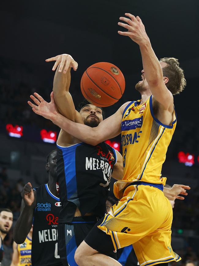 Ili is United human glove, suffocating opposing players. Picture: Getty Images