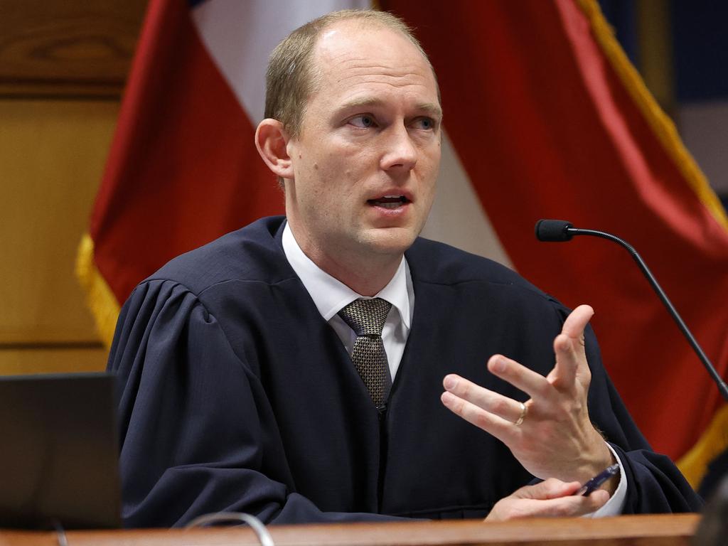 Fulton County Superior Judge Scott McAfee. Picture: Getty Images