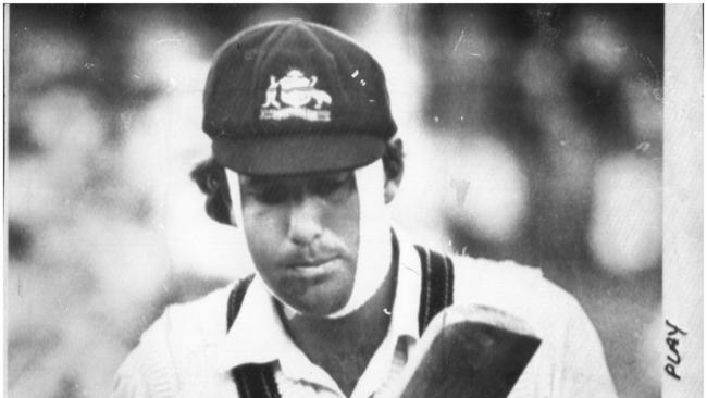 Rick McCosker batted with a broken jaw during the 1977 Centenary Test.