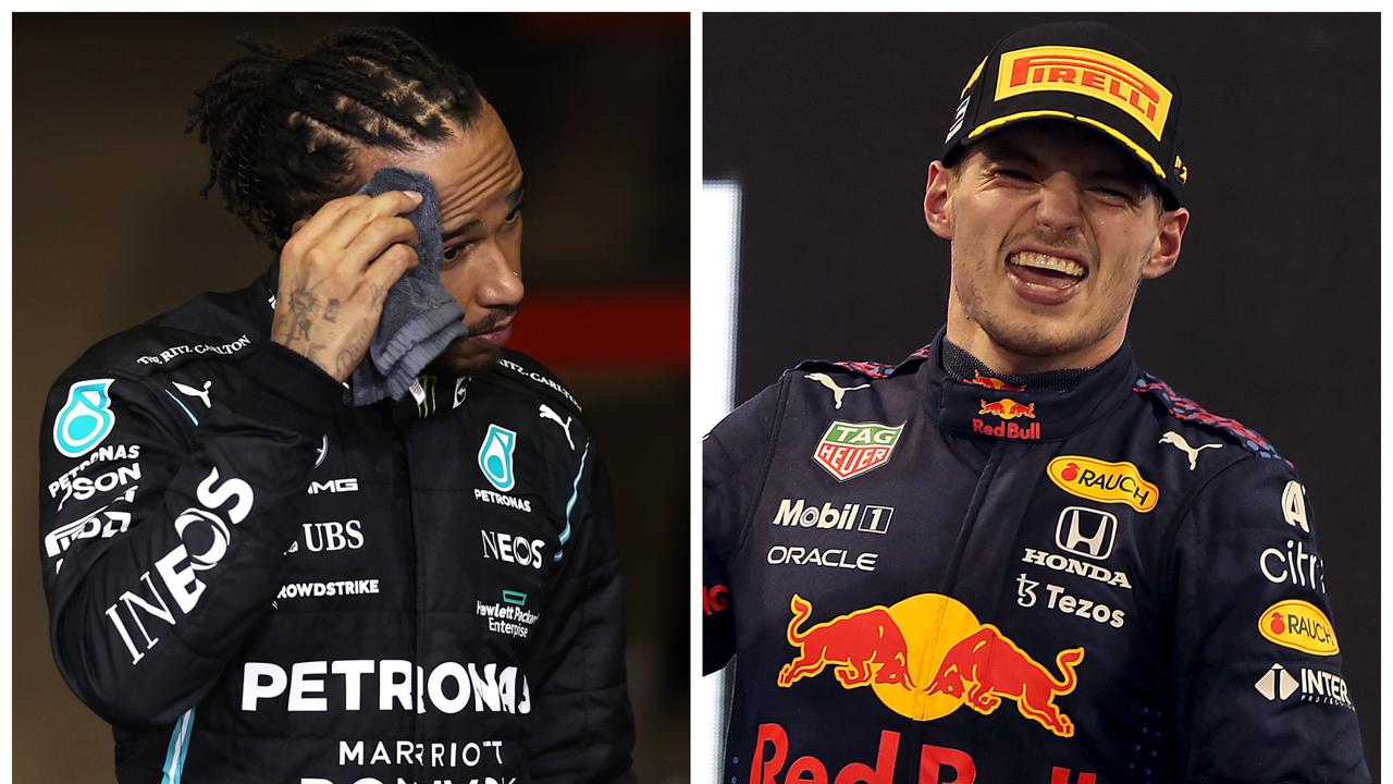 Lewis Hamilton and Max Verstappen.