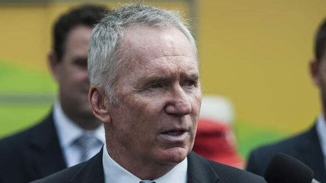 Former Australian cricket captain Allan Border