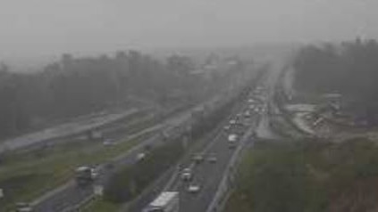 Motorists are being warned of long delays and poor visibility on the Bruce Hwy. Picture: RACQ