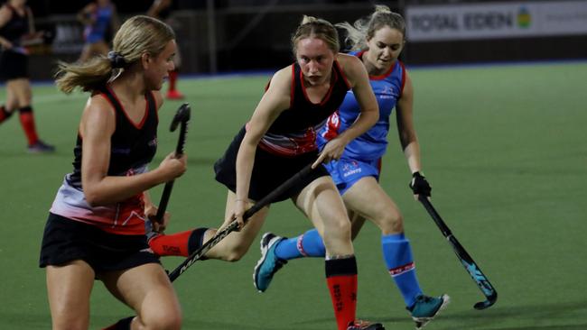 Cairns Hockey A-grade Womens Saints v Souths on Reef Turf. Souths' Courtney Gurney. Picture: Stewart McLean