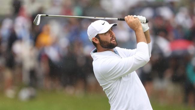 Scheffler finished in the top 10. Patrick Smith/Getty Images/AFP