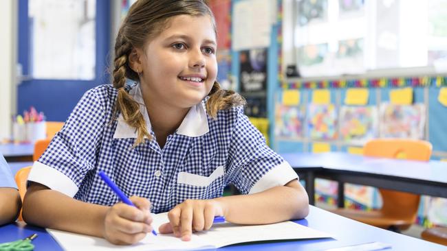 Queensland kids are falling behind with their writing skills. Picture: Istock