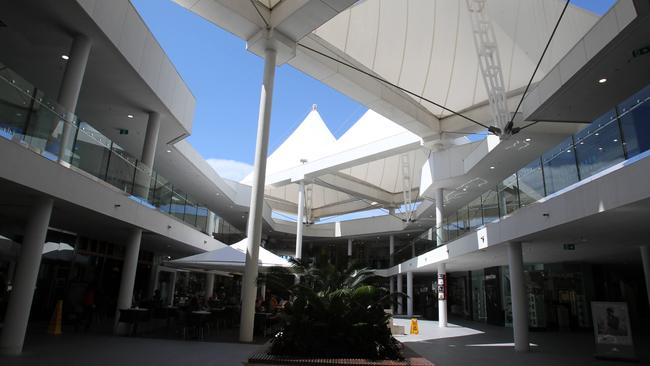 The interior of Marina Mirage Shopping Centre.