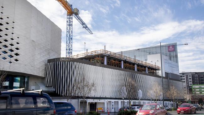 Maroondah Council is building new offices at Ringwood Town Square. Picture: Andy Brownbill