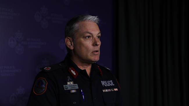 NT Police Assistant Commissioner Travis Wurst.