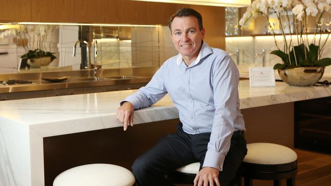 Anthony John Group chief executive Shane Bulloch at the Southpoint development. South Bank is the most popular suburb in Queensland that investors are searching for according to the REA. Photo by Sarah Keayes