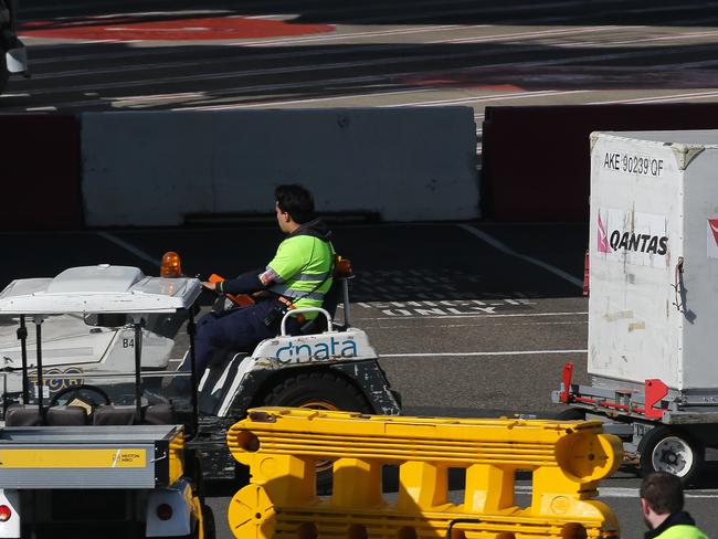 SYDNEY, AUSTRALIA : Newswire Photos  SEPTEMBER 04 2023: A general view of Qantas Freight terminal at Sydney International Airport. NCA Newswire / Gaye Gerard