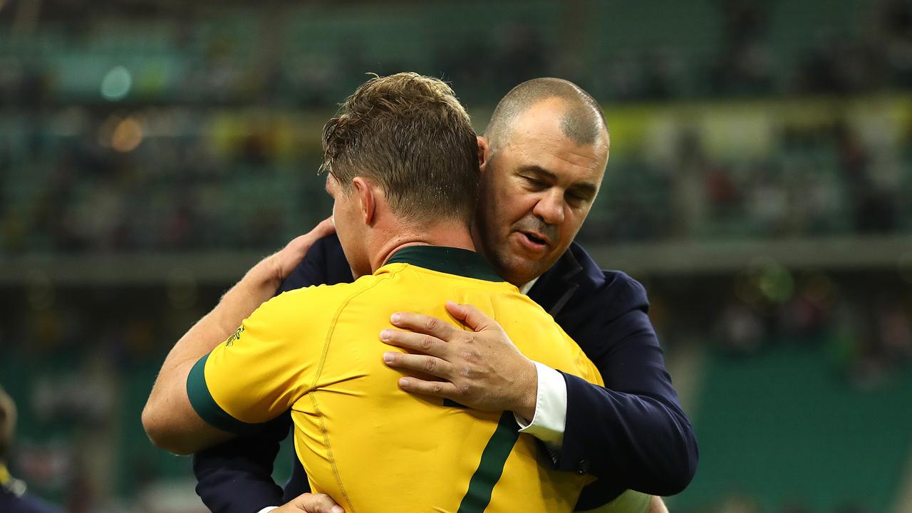 Cheika was ‘so disappointed’ after the loss.