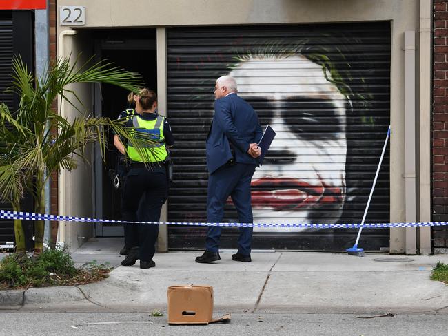 Raid at Mongols’ clubhouse in Port Melbourne.