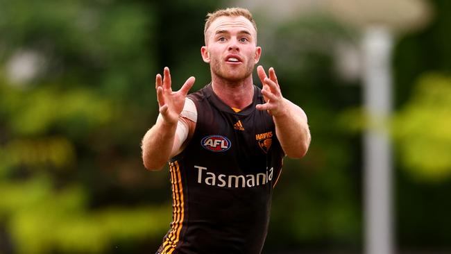 Tom Mitchell has spent more time forward so far this season. Picture: Jonathan DiMaggio/Getty Images