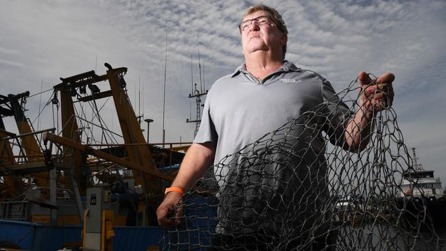 Michael O’Brien said it has been one of the hardest years the commercial fishing industry has ever faced due to the pressures of COVID-19. Picture: Katrina Bridgeford