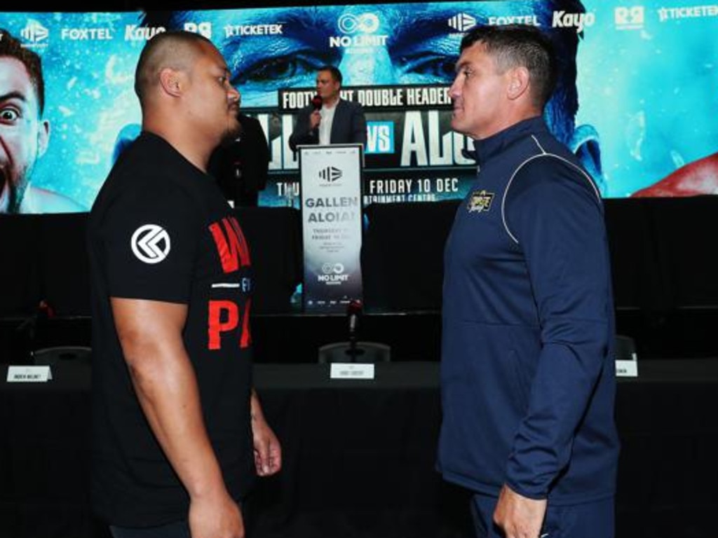 Joseph Leilua will make his professional boxing debut against Chris Heighington on December 22. Picture: Brett Costello