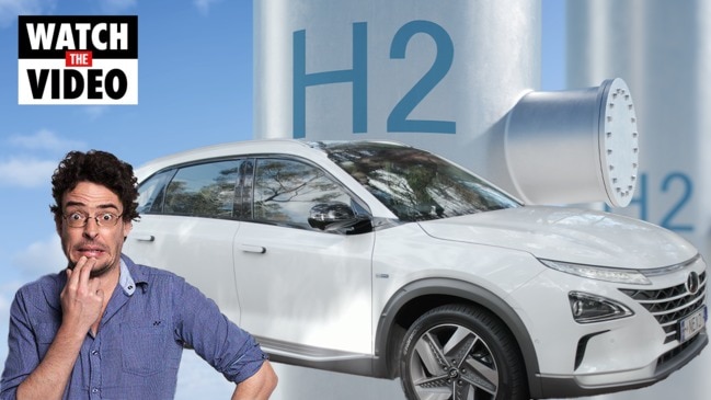 Hydrogen car test drive: 'It takes CO2 and produces water you can drink!'