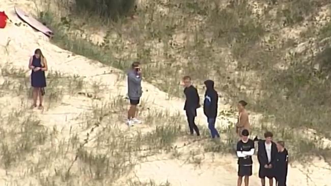 Locals and those at the scene were shocked by the incident. Picture: 7NEWS