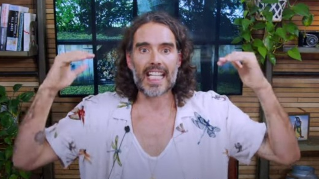 Brand “absolutely refutes” the allegations made against him. Picture: YouTube/Russell Brand