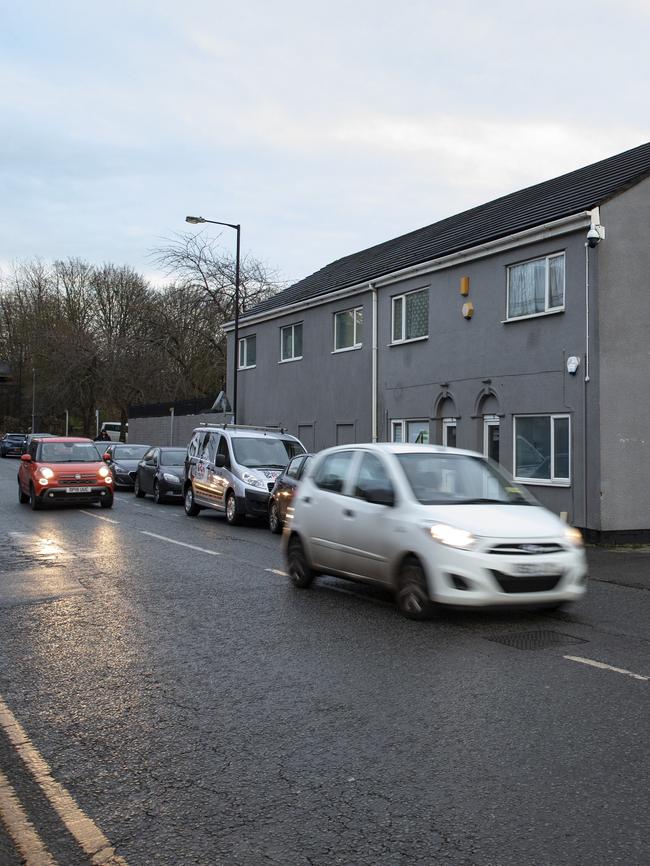 A Stoke-on-Trent street near an address believed to be linked to terrorist Usman Khan.