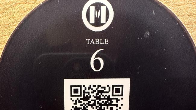 Michelin-recommended ramen restaurant Mensho, where at the bar everything is conducted via QR code. Picture: Supplied