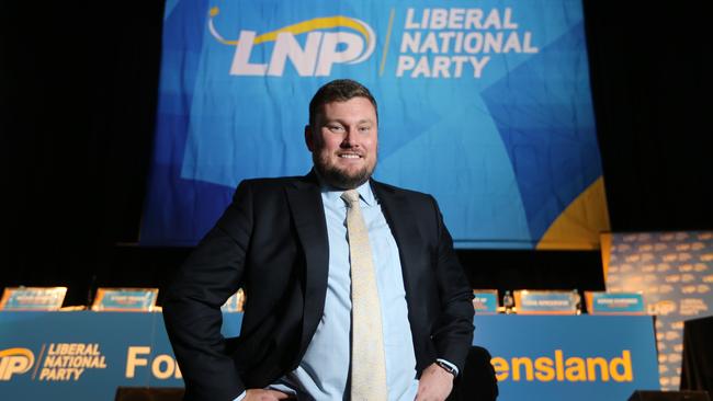 Queensland Liberal National Party president David Hutchinson. Picture: AAP