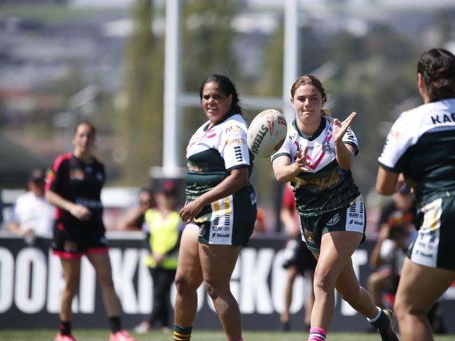 Koori Knockout - Day 4 Womens GF Redfern All Blacks v Bourke Warriors Monday, 7 October 2024 Hereford St, Bathurst NSW 2795, Australia, Picture Warren Gannon Photography