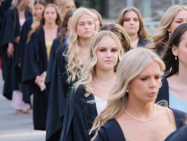 Sacred heart College 2021 graduation ceremony Picture: Mark Wilson