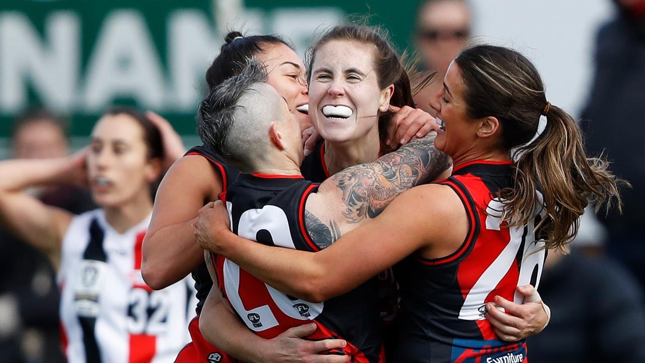 Essendon will make its AFLW debut at Marvel Stadium. Picture: Dylan Burns/AFL Photos via Getty Images