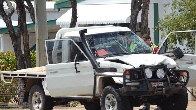 An 18-year-old woman was flown to Townsville after the vehicle she was a passenger in was involved in a crash in Gill St, Charters Towers, at 2.30am on Sunday, October 25.