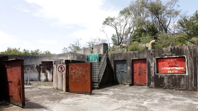 The area is today a popular walking spot dotted with gun emplacements and relics from WWII. Picture: Internal