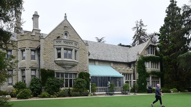 The iconic mansion was sold before Hefner’s death in 2017. Picture: AFP Photo/Frederic J Brown