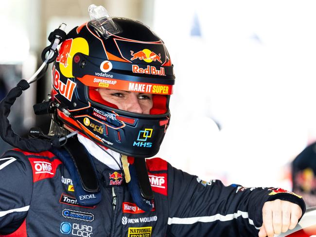 TOWNSVILLE, AUSTRALIA - JULY 06: (EDITORS NOTE: A polarizing filter was used for this image.) Broc Feeney driver of the #88 Red Bull Ampol Racing Chevrolet Camaro ZL1 during the NTI Townsville 500, part of the 2024 Supercars Championship Series at Reid Park, on July 06, 2024 in Townsville, Australia. (Photo by Daniel Kalisz/Getty Images)