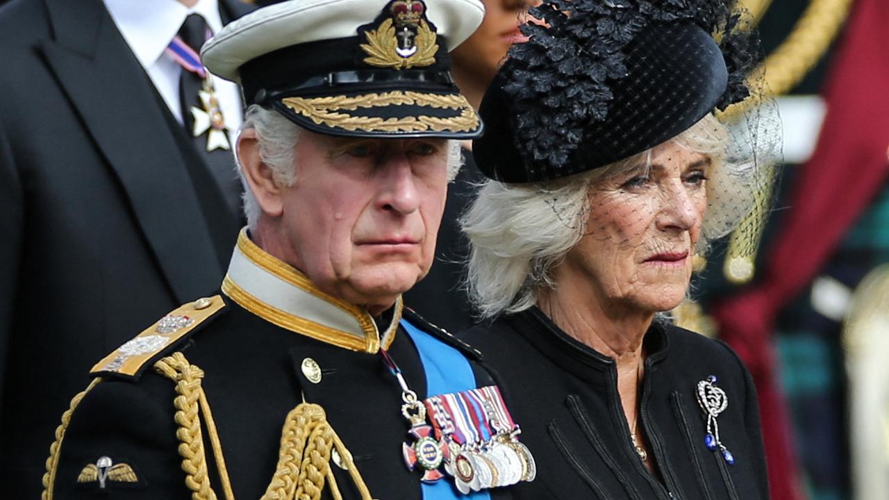 King Charles III and Camilla, Queen Consort (Photo by ISABEL INFANTES / AFP)