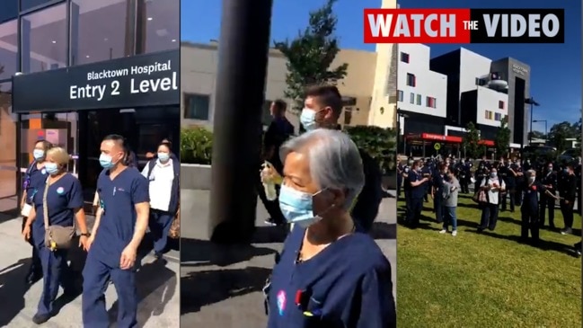 Nurses walk off the job at Blacktown Hospital