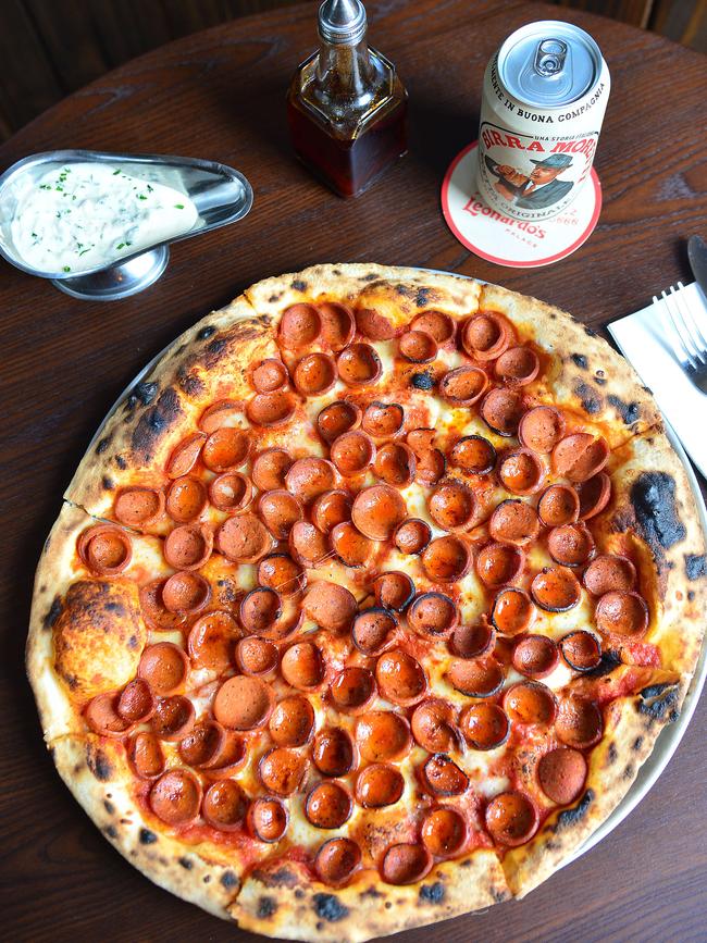 Must order: pepperoni pizza Picture: Nicki Connolly