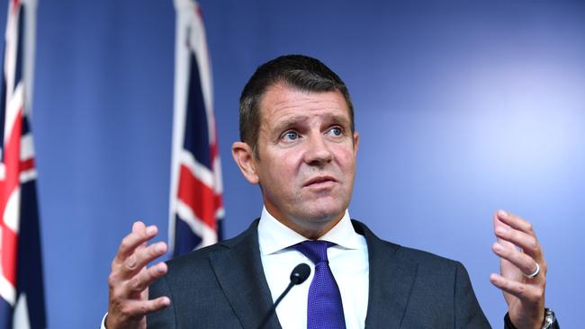 NSW Premier Mike Baird announced his resignation last week. Picture: Paul Miller