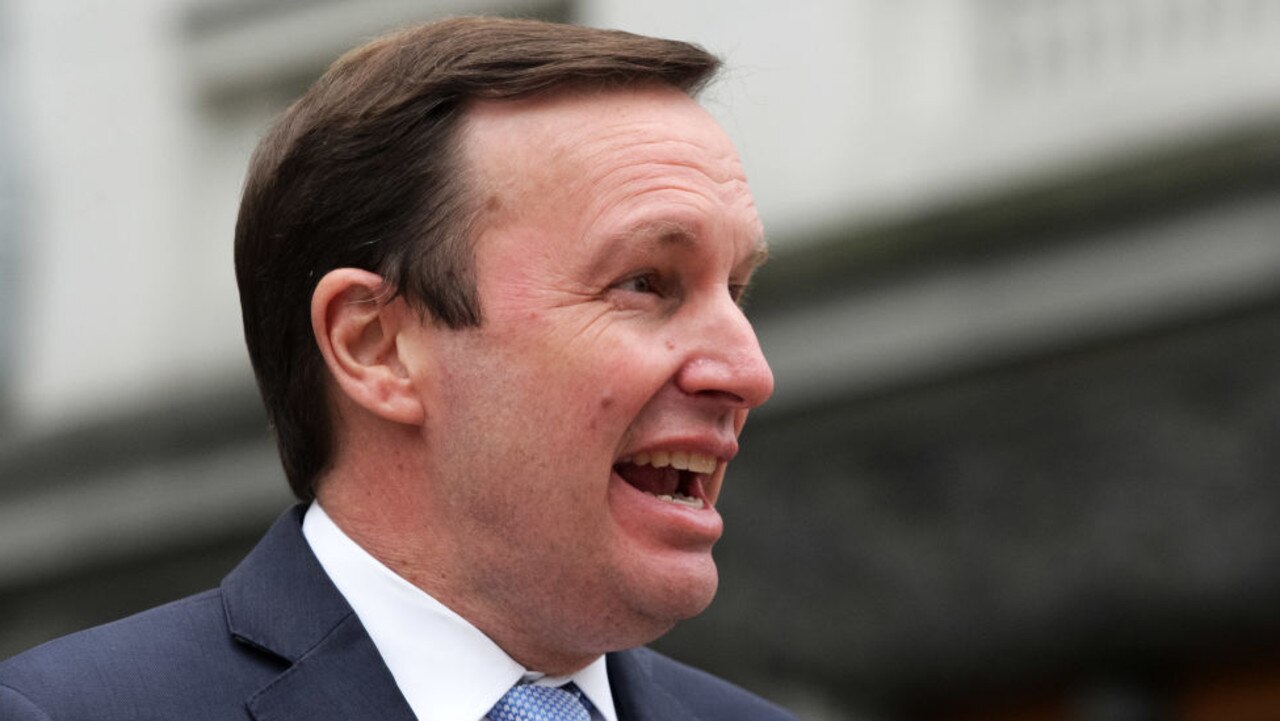 US Senator Chris Murphy, a Democrat from Connecticut, has blasted the country’s gun laws. Picture: STR/NurPhoto via Getty Images