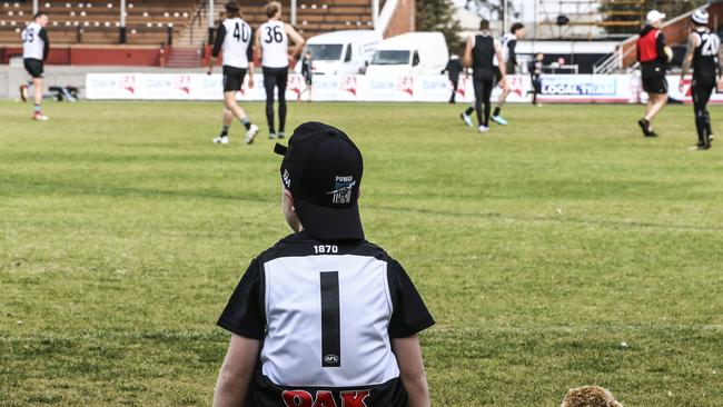 While embracing its tradition, Port Adelaide must also move with the times. Picture Sarah Reed