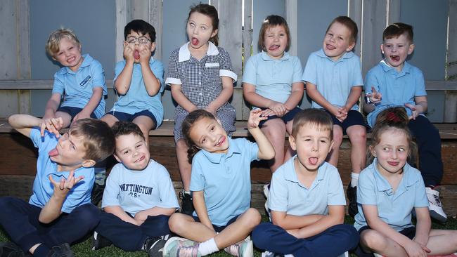 Whittington Primary School Prep KB Back row L-R: Chaz Edmondson, Ali Naveed, Willow Tucker, Aneesia Gawne Philip, Isaac Hutchinson, Jye Forssman. Front row: Samson Stamalos, Hugo Messenger, Decoda Tamati, Riki Reder, Sophie Johnston.