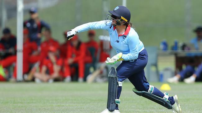 Kate Pelle was outstanding for NSW Metro. Picture: David Woodley, Cricket Australia