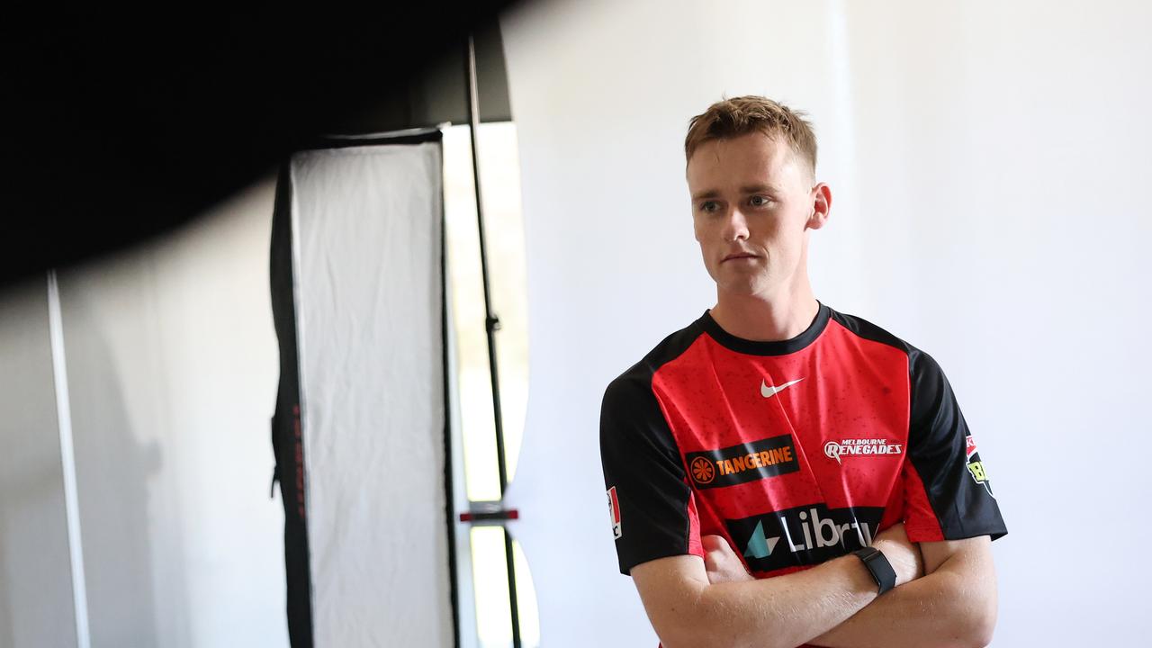 Callum Stow joined the Melbourne Renegades as a local replacement player. Picture: Morgan Hancock/Getty Images)