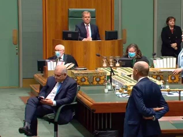 Scott Morrison disrespectful in 2021 to Tanya Plibersek.