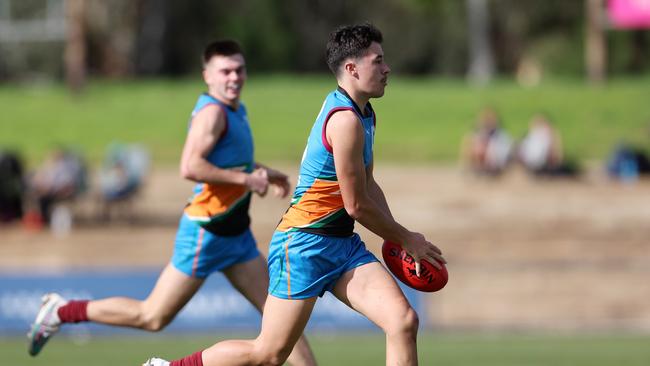 Jack Callinan in action for the Allies earlier this month. Picture: Sarah Reed/AFL Photos via Getty Images